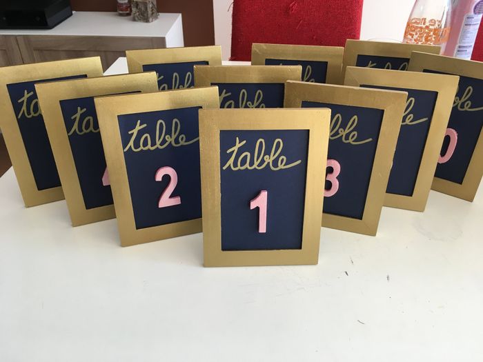 Numéros de table.. ok !! 👌👌 - 2
