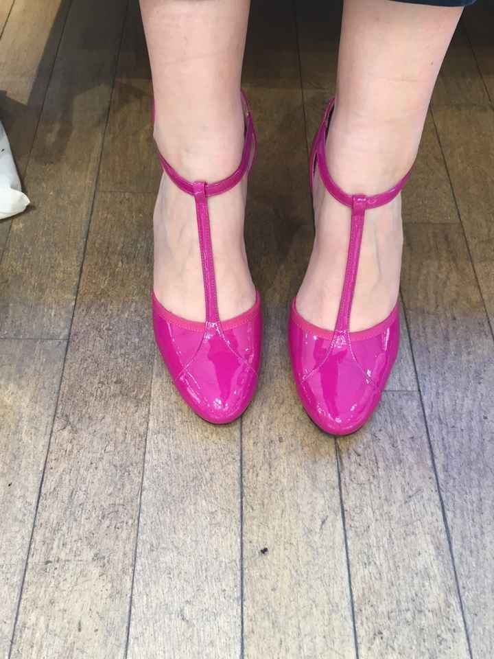 Mes "the" chaussures fushia - 1