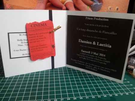 faire part cinéma