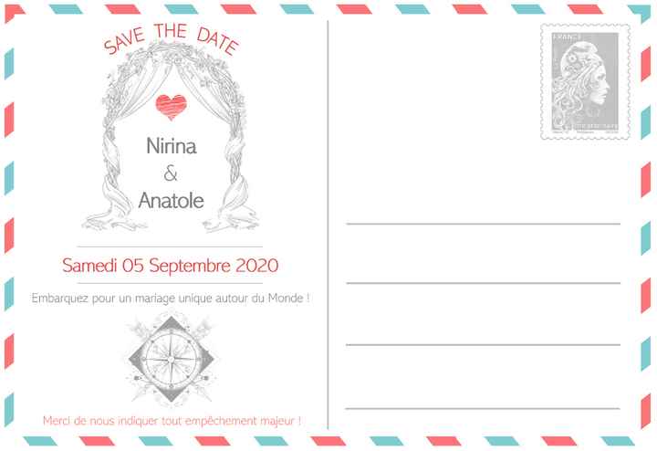 Dos du save the date 