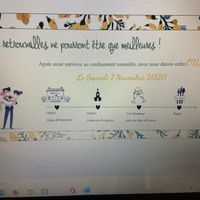 Invitations report du mariage - 3