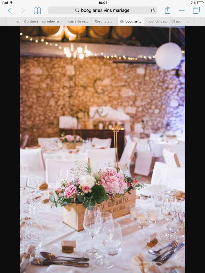  Centre de table décidé par chouchou - 1