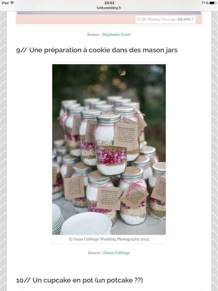  Cadeaux aux invités ? - 3