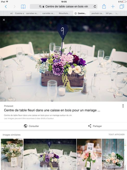 Centre de table décidé par chouchou - 4