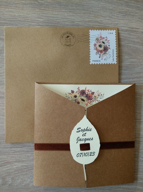 Faire-part fait maison 😊 1