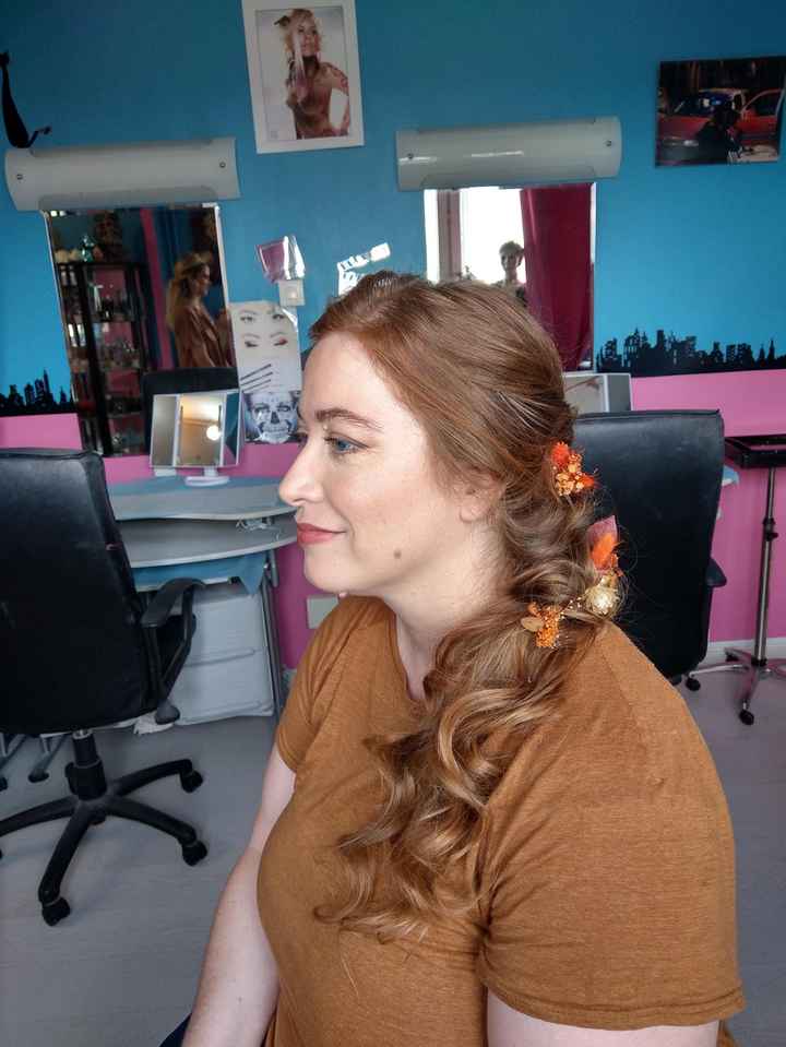 Mon essai coiffure et maquillage 😍 - 2