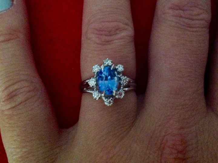 Bague de fiancailles