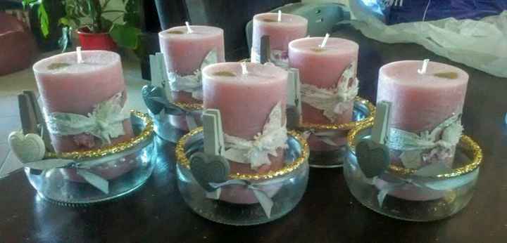 Mes bougies diy - 1