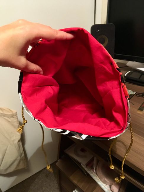 Petit sac fait main assorti à ma robe - 3