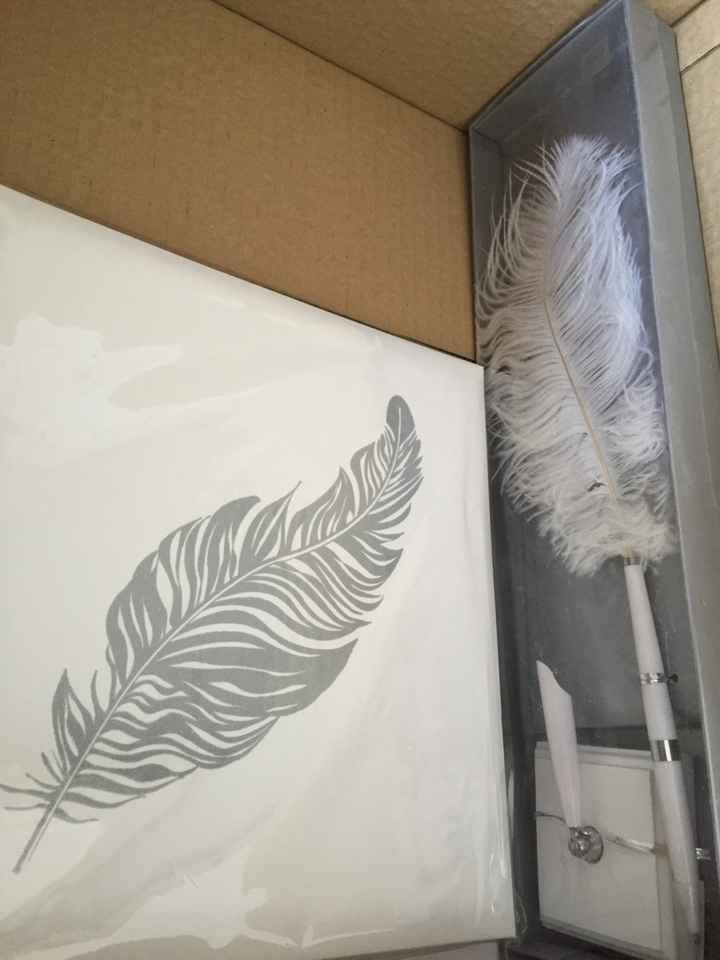 Reçu livre et d'or et son stylo plume - 1