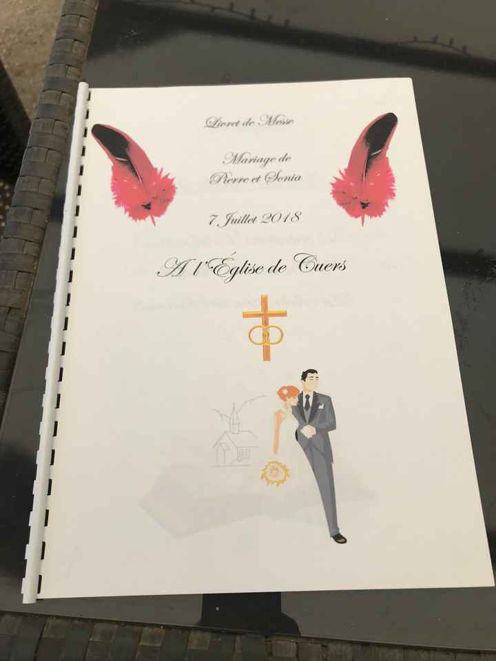 Livret de messe - 1