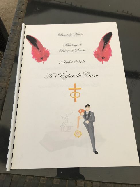 Livret de messe - 1