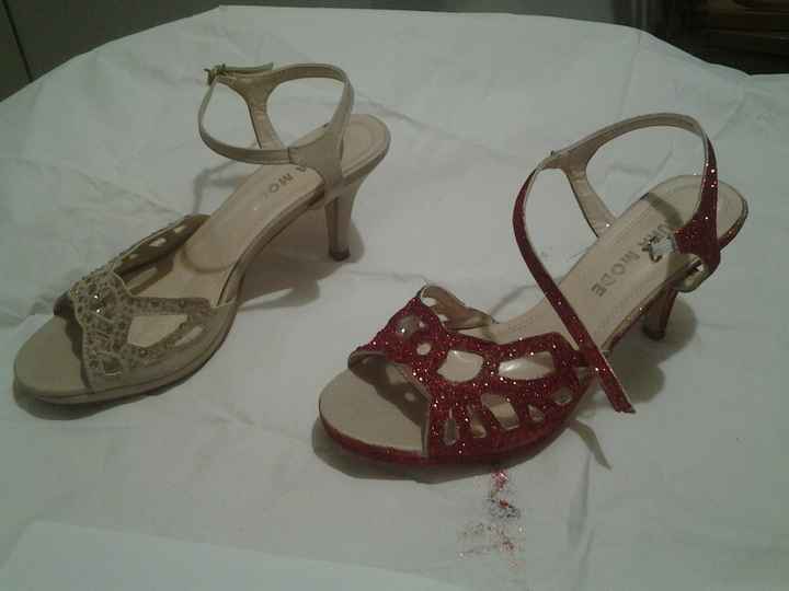 Chaussures rouges