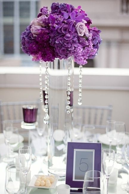 Déco violette