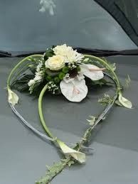 Déco de voiture des mariés