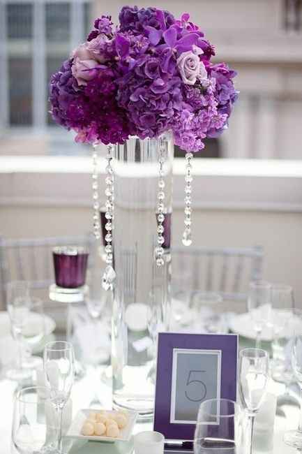 Déco violette