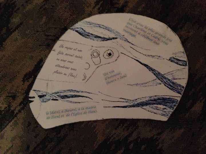 Faire part thème moto