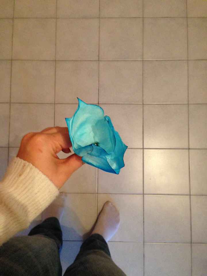 Fleur en filtre à café