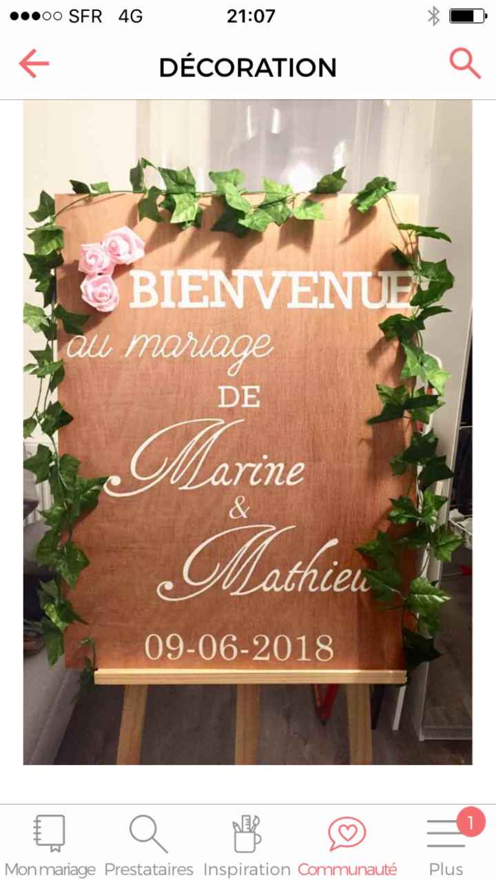  Panneau mariage ou pas ? - 1