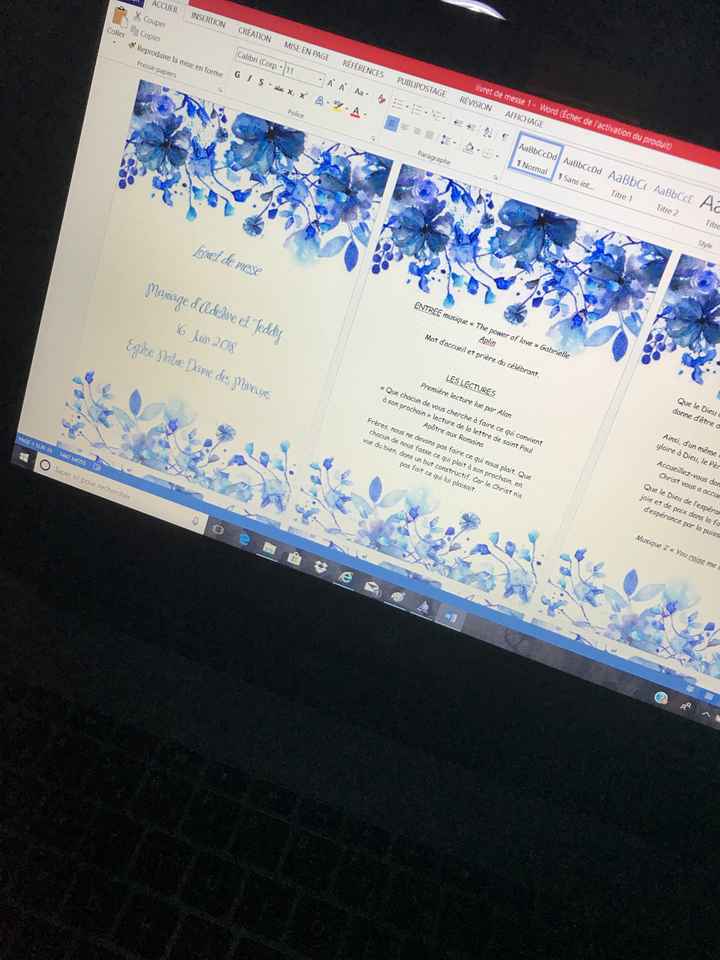 Livret de messe terminé! - 1