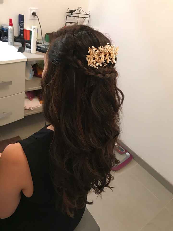Dernier essai coiffure avant le jour j!!👌🏼💇🏻‍♀️ - 3