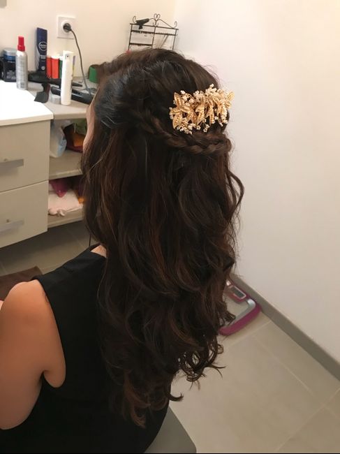 Dernier essai coiffure avant le jour j!!👌🏼💇🏻‍♀️ - 3