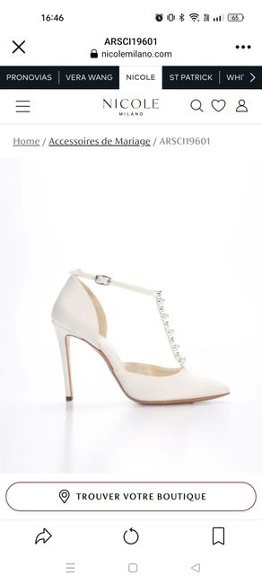 Dis-nous si tu as déjà trouvé tes chaussures de mariée ! - 1