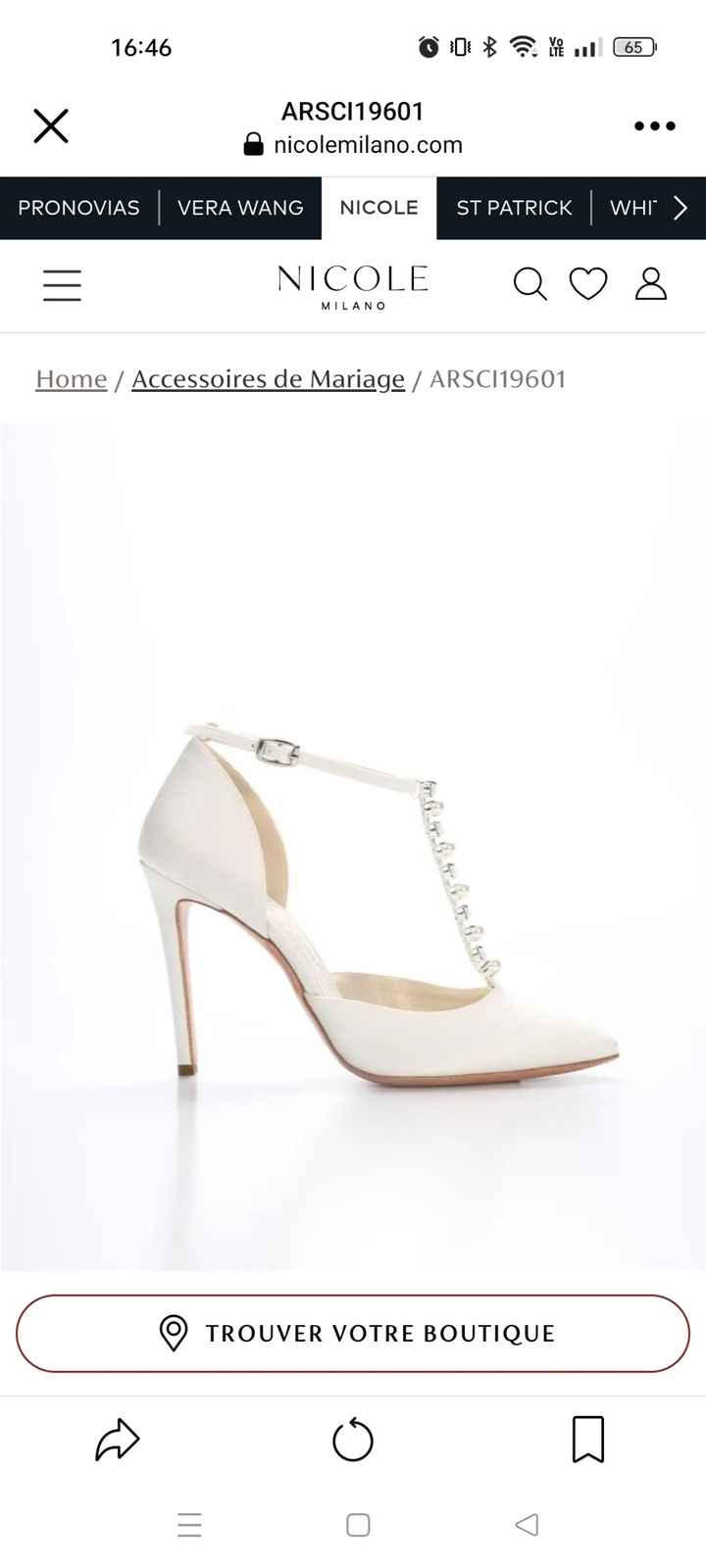 Dis-nous si tu as déjà trouvé tes chaussures de mariée ! - 1
