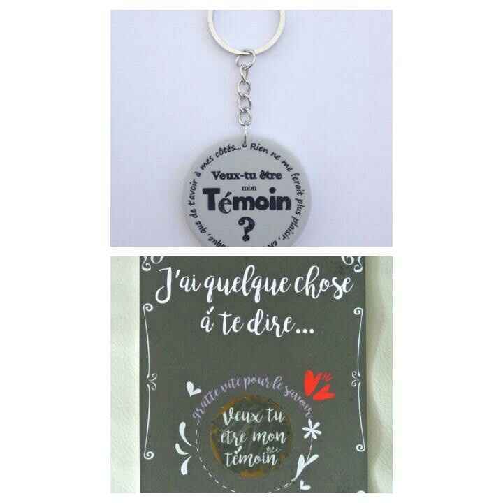 Demande originale aux futurs témoins - 1