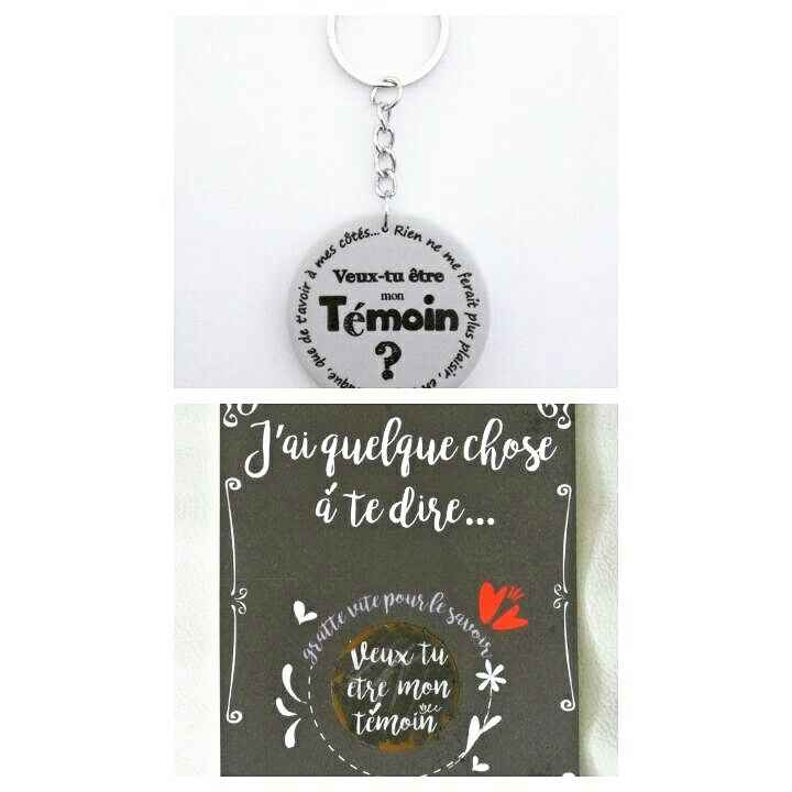 Demande de témoin - 1