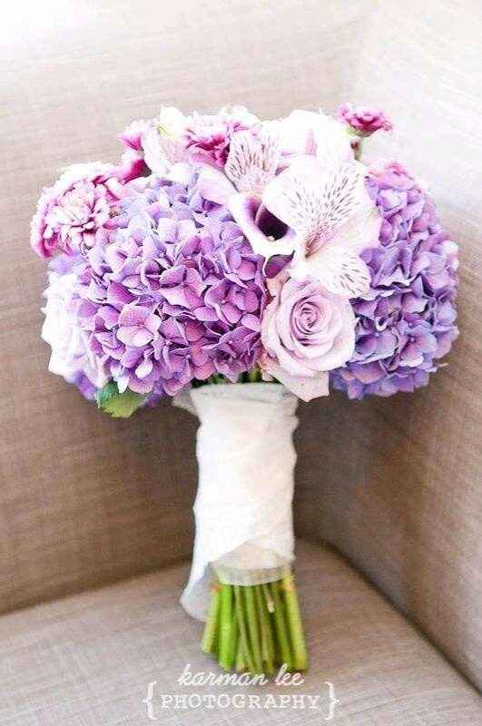 Bouquet violet