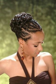 Coiffure cheveux afro - 1