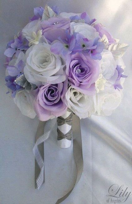 Bouquet violet