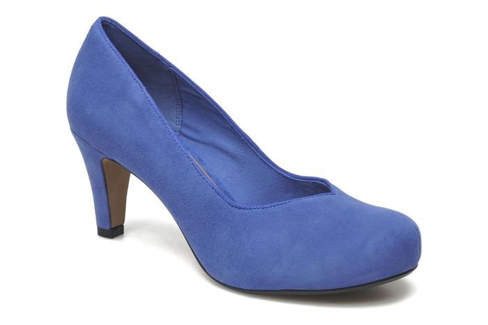 Chaussures bleu cobalt