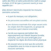 Vin d'honneur et protocole sanitaire - 1
