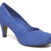 Chaussures bleu cobalt