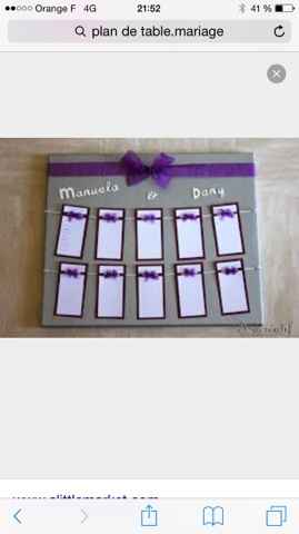plan de table