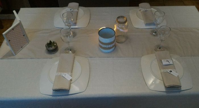 Essai de table champêtre - 2