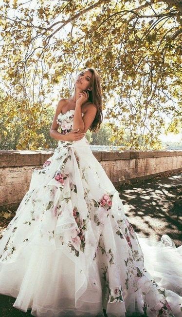 Un mariage fleuri : la robe 🌸 1