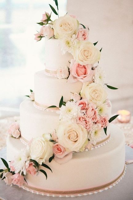 Comment décorer un wedding cake avec des fleurs ?