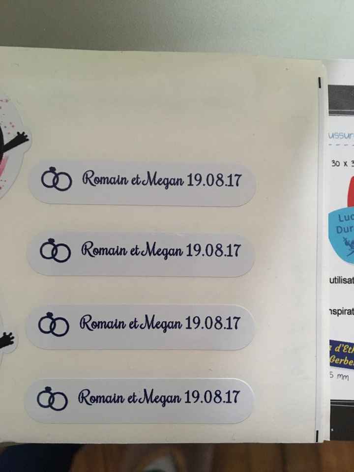 étiquettes personnalisées - 1