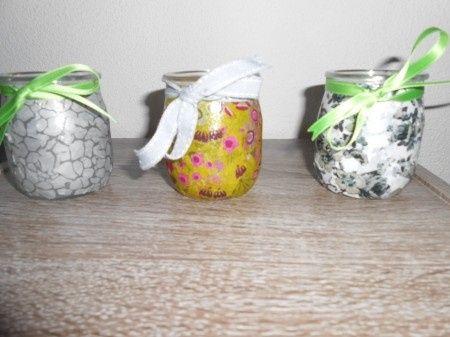 Les  3  photophores de mon mariage
