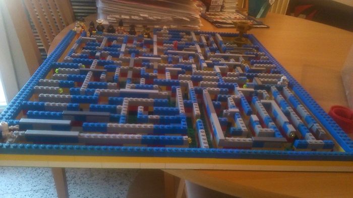 Labyrinthe en lego