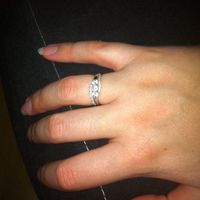 Qui porte une bague de fiançailles ? - 1