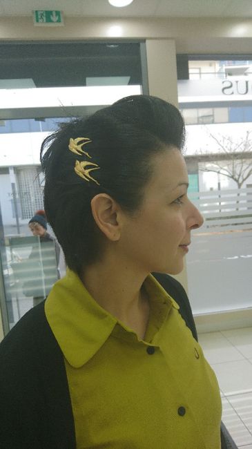 Coiffure et maquillage :essai bof - 1