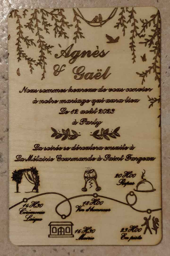 Avis sur nos faire-part - 1