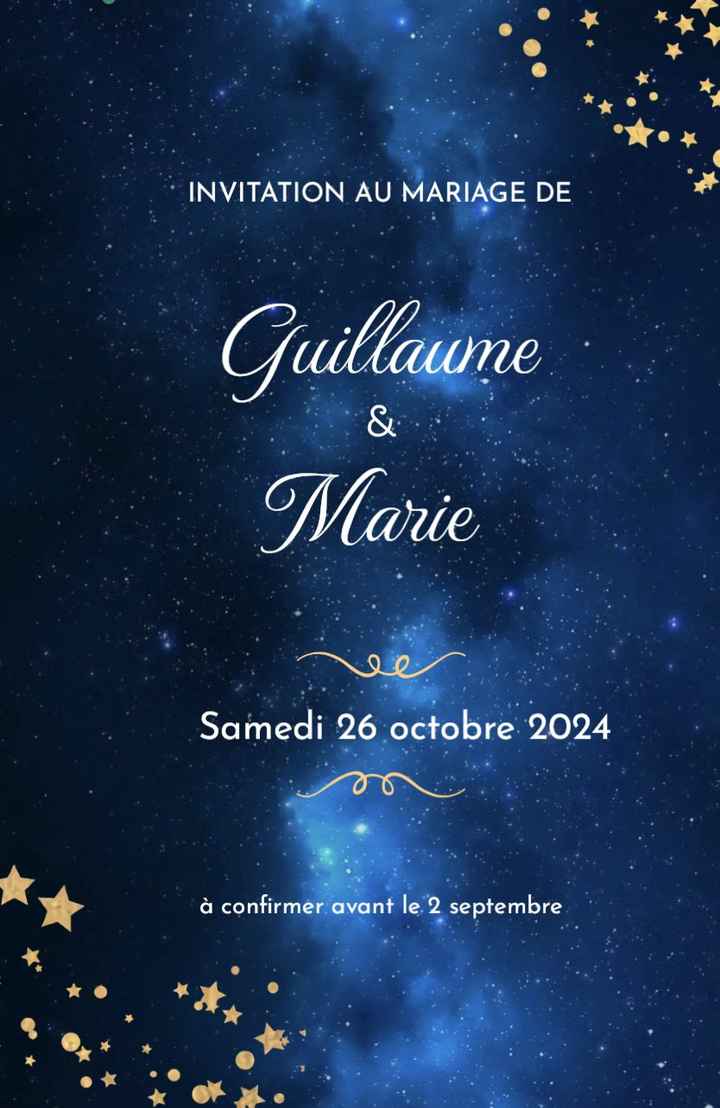 Faire part terracota - 1