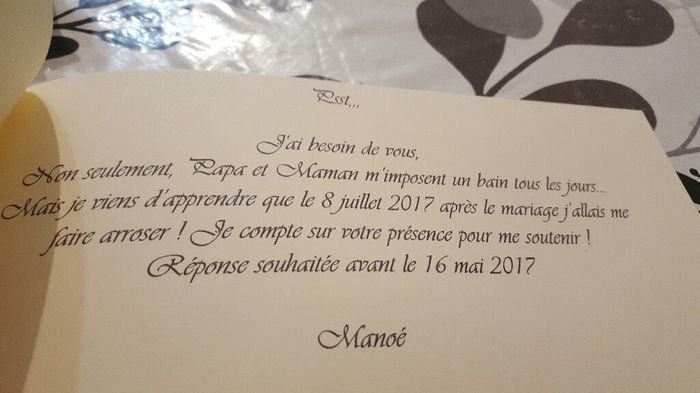 Faire part fini - 3