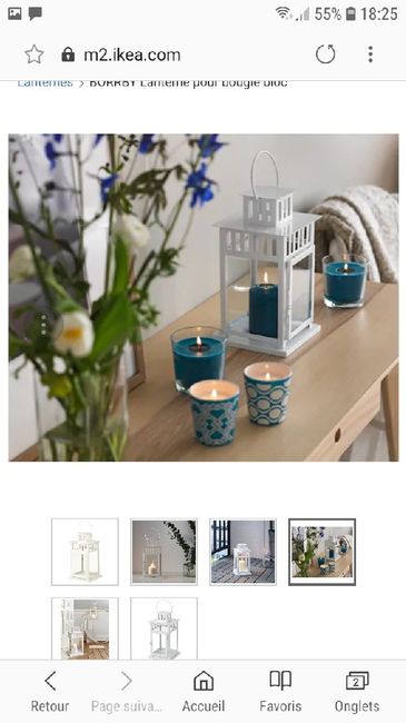 Cherche lanterne de table - 1