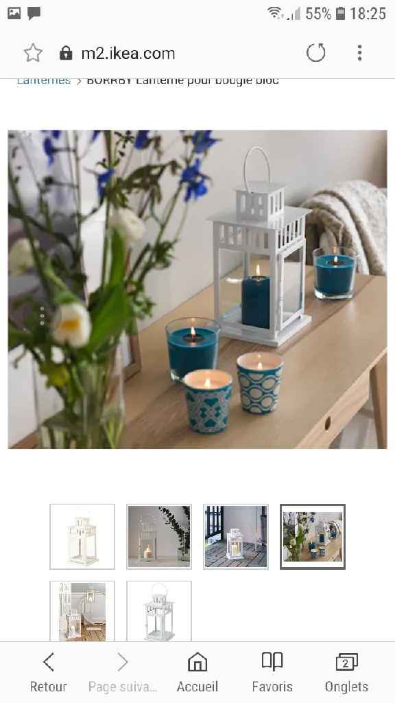 Cherche lanterne de table - 1
